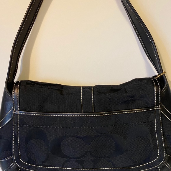 Coach - Ergo Flap Hobo Satchel (USED) - Picture 2 of 8